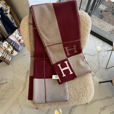 hermes plaid avalon|Hermes avalon blanket discontinued.